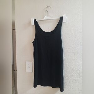 Merona Black Fitted Sleeveless Tank Top